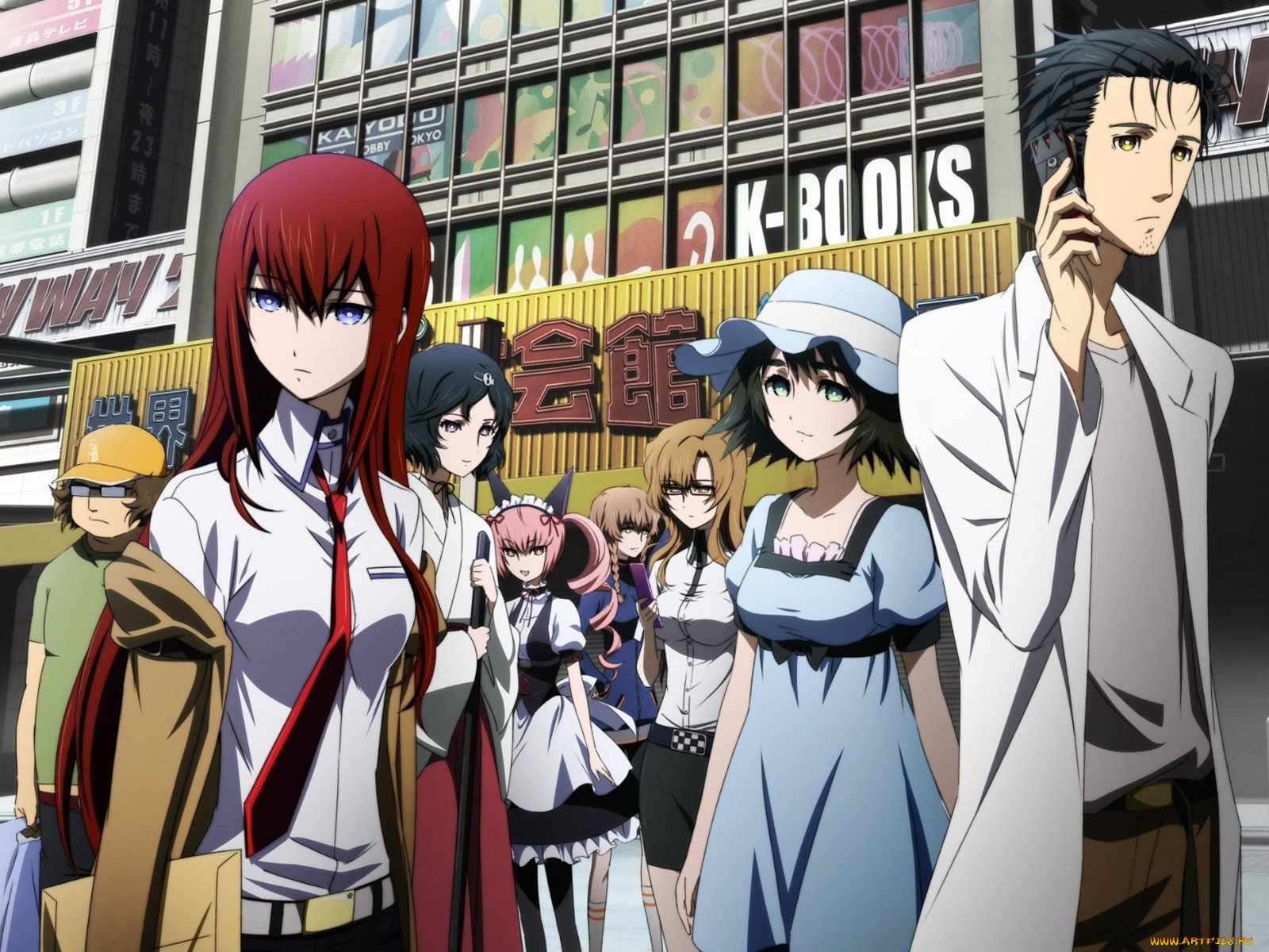 , steins, gate, 